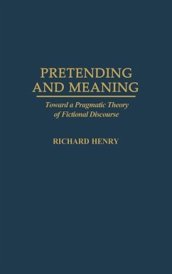 Pretending and Meaning Cover Pretending and Meaning