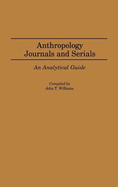 Anthropology Journals and Serials - Williams, John