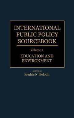 International Public Policy Sourcebook - Bolotin, Fredric N