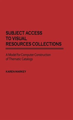Subject Access to Visual Resources Collections - Markey, Karen
