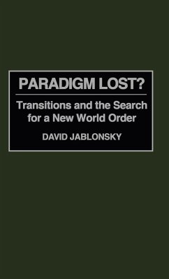Paradigm Lost? - Jablonsky, David