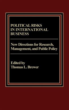 Political Risks in International Business - Brewer, Thomas; Nichols, Lawrence