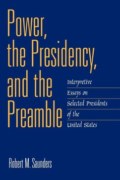 Cover Power, the Presidency, and the Preamble