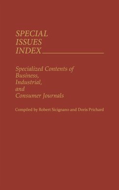Cover Special Issues Index