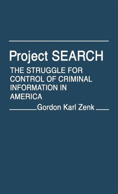 Project Search - Zenk, Gordon Karl; Unknown