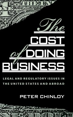 The Cost of Doing Business - Chinloy, Peter