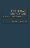 Corporate Authorship