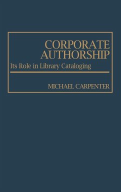 Corporate Authorship - Carpenter, Michael