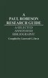 A Paul Robeson Research Guide - Bild 1