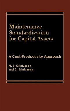 Maintenance Standardization for Capital Assets - Srinivasan, M. S.; Srinivasan, S.