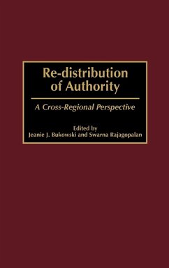 Cover Re-Distribution of Authority