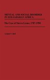 Mental and Social Disorder in Sub-Saharan Africa