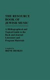 The Resource Book of Jewish Music