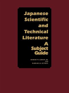 Japanese Scientific and Technical Literature - Gibson, Robert W.; Kunkel, Barbara K.