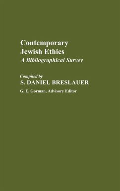 Contemporary Jewish Ethics - Breslauer, S. Daniel