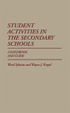 Student Activities in the Secondary Schools