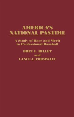 America'a National Pastime - Billet, Bret L.