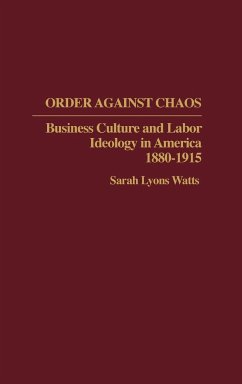 Order Against Chaos - Watts, Sarah Lyons