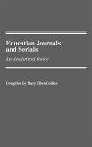 Education Journals and Serials