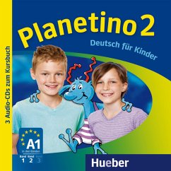 3 Audio-CDs zum Kursbuch / Planetino 2