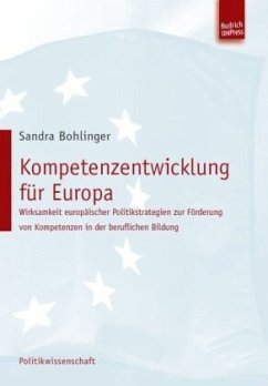 Kompetenzentwicklung für Europa - Bohlinger, Sandra