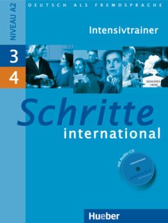 Cover Intensivtrainer, m. Audio-CD / Schritte international - Deutsch als Fremdsprache 3/4