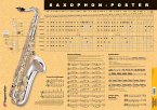 Saxophon-Poster