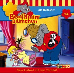 Benjamin Blümchen als Detektiv / Benjamin Blümchen Bd.24 (1 Audio-CD) - Donnelly, Elfie