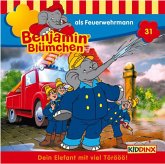 Benjamin Blümchen als Feuerwehrmann / Benjamin Blümchen Bd.31 (1 Audio-CD)