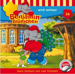 Benjamin Blümchen wird verhext / Benjamin Blümchen Bd.36 (1 Audio-CD)