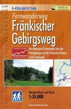 Cover Hikeline Wanderführer Fernwanderweg Fränkischer Gebirgsweg