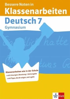 Bessere Noten in Klassenarbeiten, Deutsch 7 Gymnasium