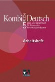 5. Jahrgangsstufe, Arbeitsheft / Kombi-Buch Deutsch, Neue Ausgabe Bayern