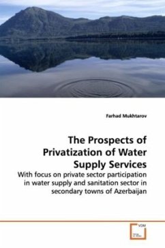 Cover The Prospects of Privatization of Water Supply Services