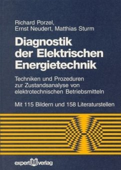 Diagnostik der Elektrischen Energietechnik - Sturm, Matthias; Neudert, Ernst; Porzel, Richard