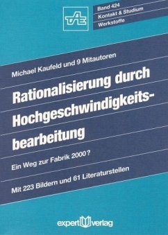 Rationalisierung durch Hochgeschwindigkeitsbearbeitung