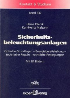 Sicherheitsbeleuchtungsanlagen - Olenik, Heinz; Malzahn, Karl-Heinz