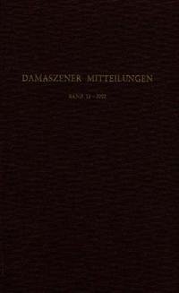 Damaszener Mitteilungen. Bd.13