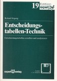 Entscheidungstabellen-Technik, m. Diskette (3 1/2 Zoll)