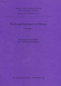 Cover The Jewish Settlement in Palestine 634-1881