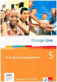 Orange Line / Fit für Tests und Klassenarbeiten Band 5