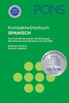 PONS Kompaktwörterbuch Spanisch, m. CD-ROM