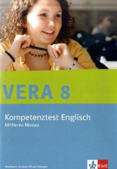 VERA 8 - Kompetenztest Englisch, Mittleres Niveau, m. Audio-CD