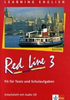 Fit für Tests und Schulaufgaben, Klasse 7, m. Audio-CD / Learning English, Red Line New, Ausgabe für Bayern 3