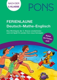 PONS Ferienlaune Deutsch - Mathe - Englisch, 3. Klasse