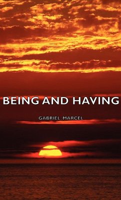 Being and Having - Marcel, Gabriel