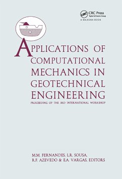 Applications of Computational Mechanics in Geotechnical Engineering - Matos Fernandes