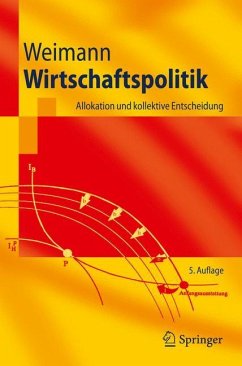 Wirtschaftspolitik - Weimann, Joachim