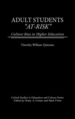 Adult Students At-Risk - Quinnan, Timothy William; Unknown