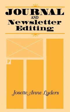 Journal and Newsletter Editing - Lyders, Josette
